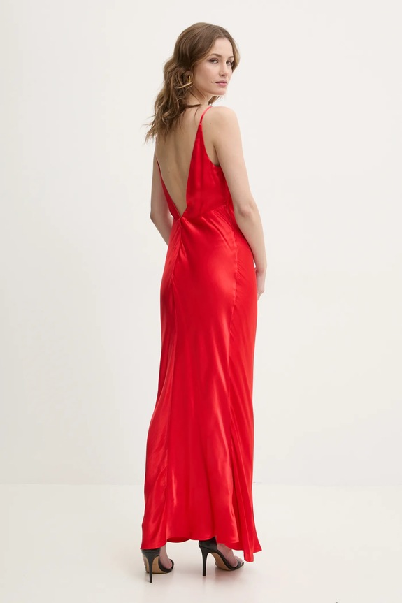 Bardot sukienka 57516DB7 czerwony SS25