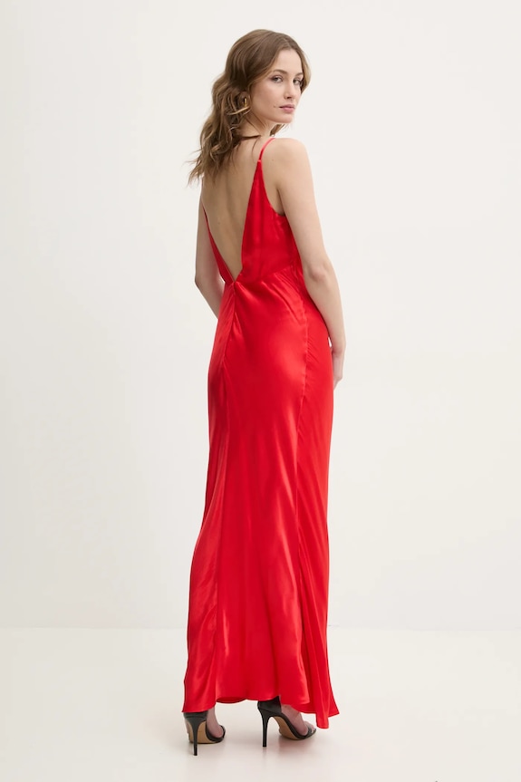 Bardot sukienka 57516DB7 czerwony SS25
