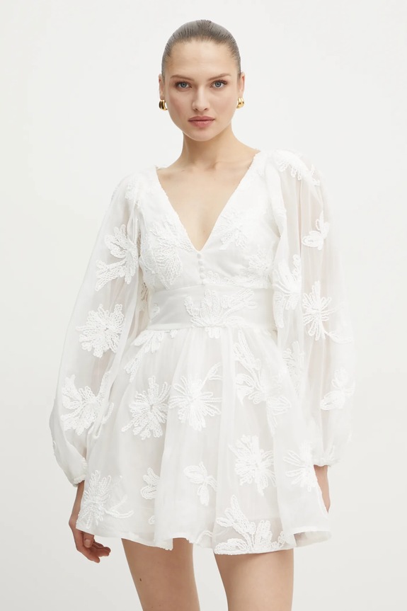 Сукня Bardot mini бежевий 58475DB5