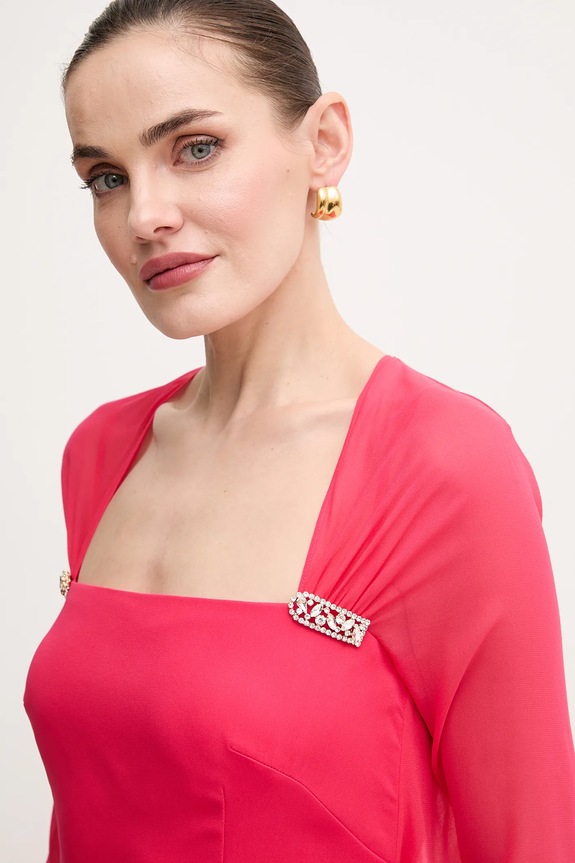 Luisa Spagnoli sukienka 541709 różowy