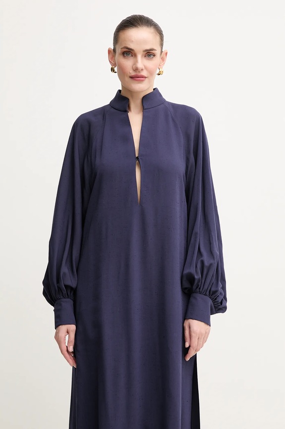 Haljina Luisa Spagnoli mornarsko plava 542133