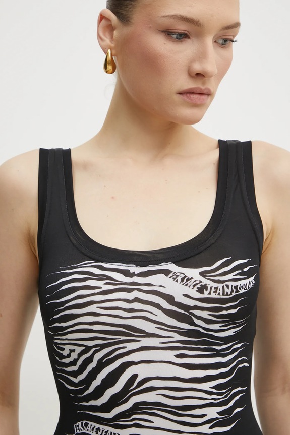 Šaty Versace Jeans Couture čierna 78HAO9P6.JS476