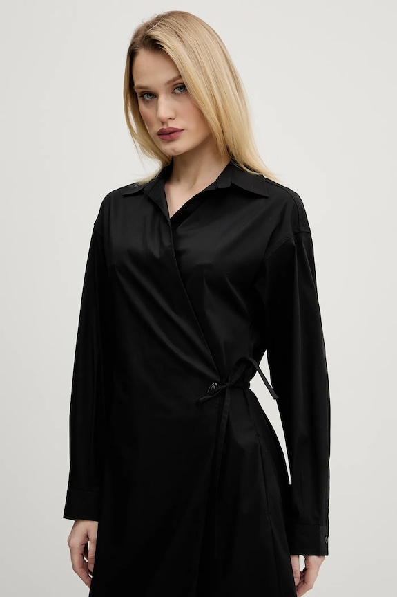 Φόρεμα Diesel D-ELPHI-LONG DRESS μαύρο A16843.0IMAL
