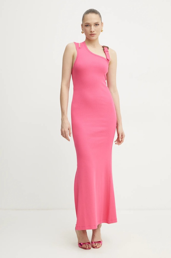 Šaty Versace Jeans Couture 78HAO973.J0004 ružová SS25