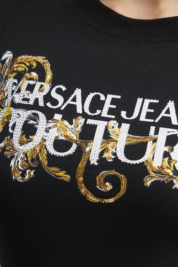 Šaty Versace Jeans Couture 78HAOC06.CJ02C čierna