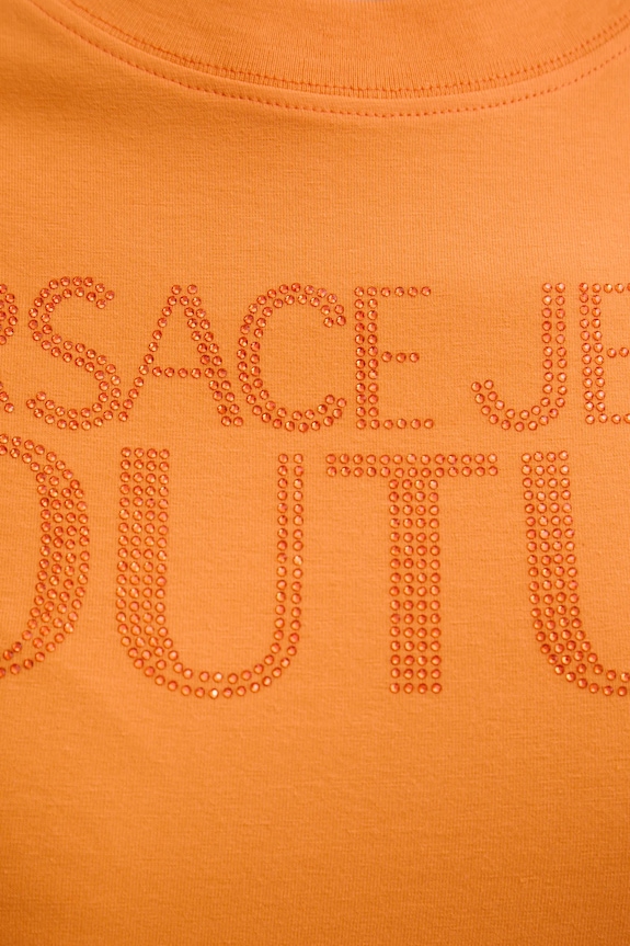 Versace Jeans Couture vestito 78HAOS04.CJ01S arancione