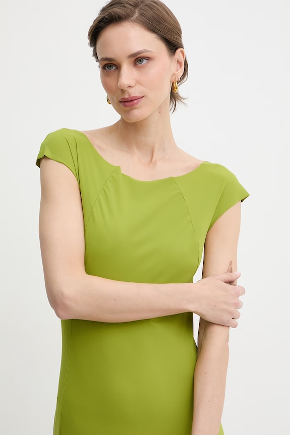 Patrizia Pepe rochie verde CA1703.JZ26