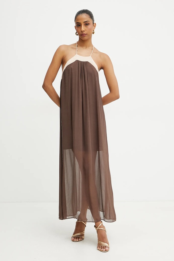 Patrizia Pepe ruha 2A2922.A585 barna SS25