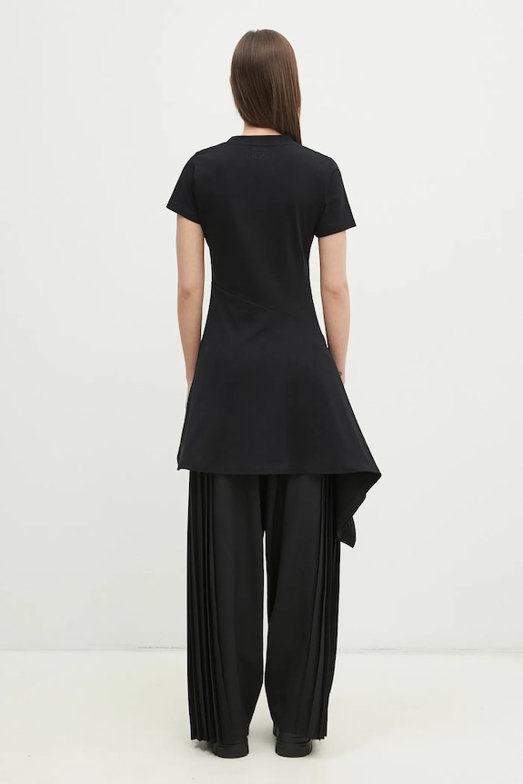Одяг Сукня VETEMENTS Embroidered Logo Twisted Mini WA66DR680B чорний