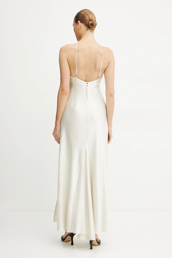 Odzież Patrizia Pepe sukienka 2A2877.A563 beżowy