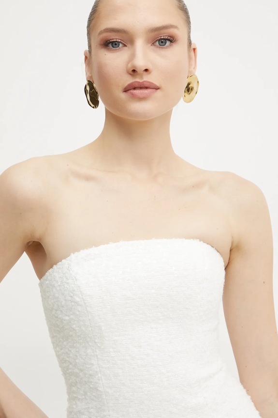 Marciano by Guess sukienka BOUCLE beżowy 5RGK48.7261A