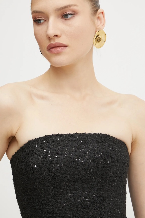 Šaty Marciano by Guess BOUCLE čierna 5RGK48.7261A