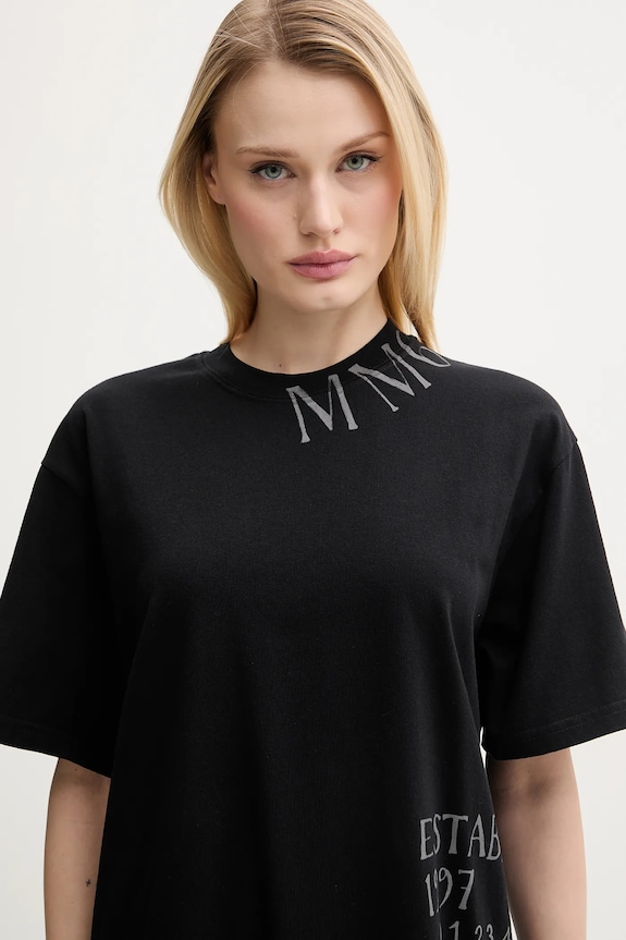 Φόρεμα MM6 Maison Margiela S52DA0058.M20050 μαύρο