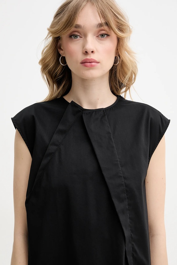 Φόρεμα MM6 Maison Margiela μαύρο S52DA0066.M35043
