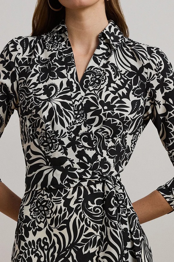 Šaty Lauren Ralph Lauren černá 250963466