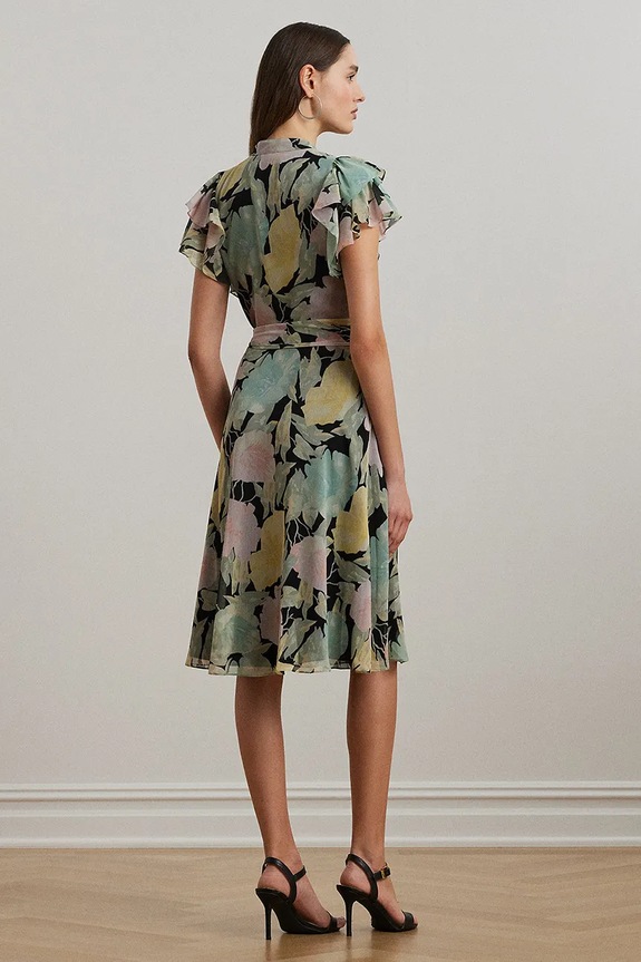 Lauren Ralph Lauren sukienka 250975137 czarny SS25