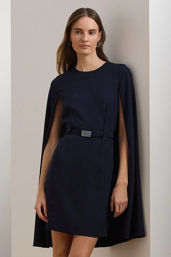 Oblečení Šaty Lauren Ralph Lauren 253963624 námořnická modř