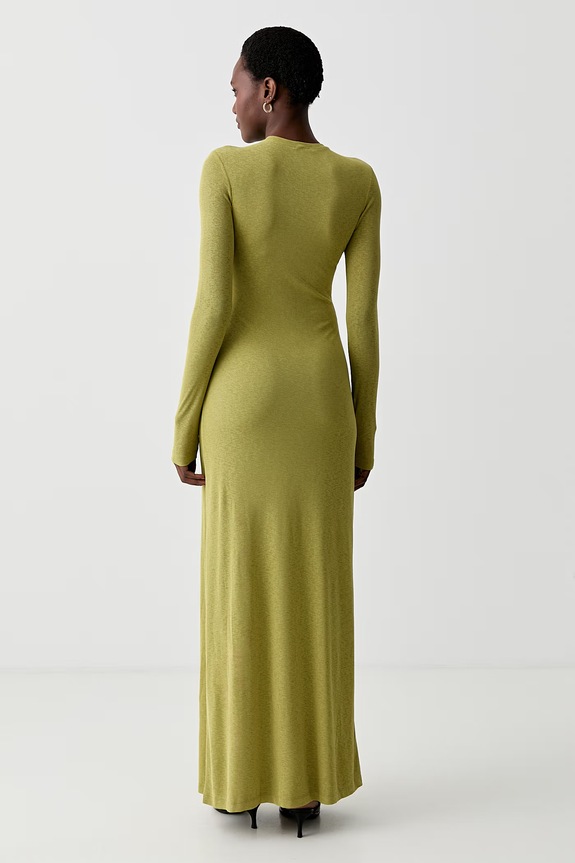 Îmbrăcăminte Nanushka rochie ROZAL NW25RSDR16464 verde