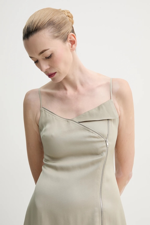 Nanushka vestito ALBINA beige NW25RSDR19172
