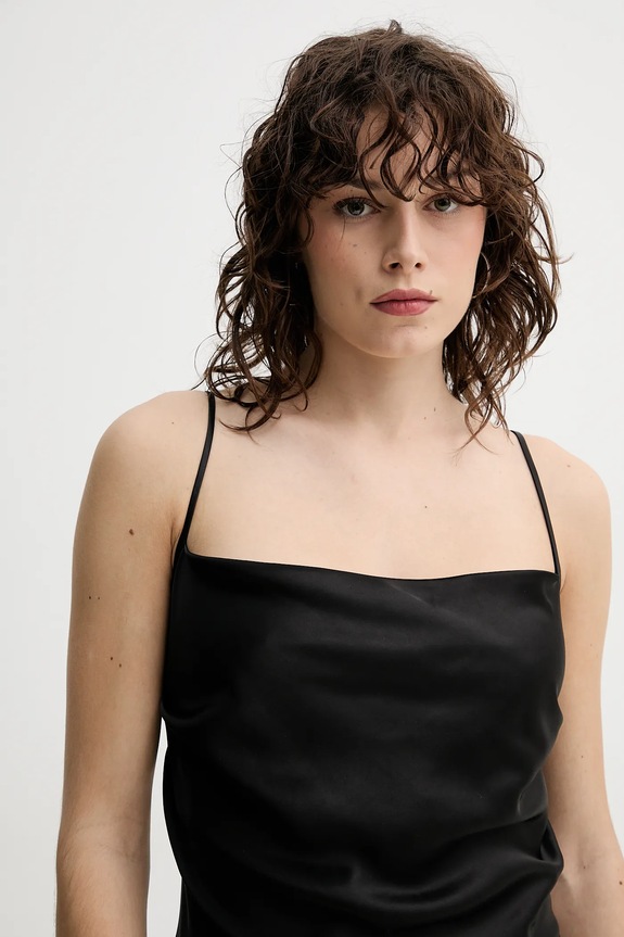 Haljina Nanushka MACIA NW24CRDR04799 crna AA00