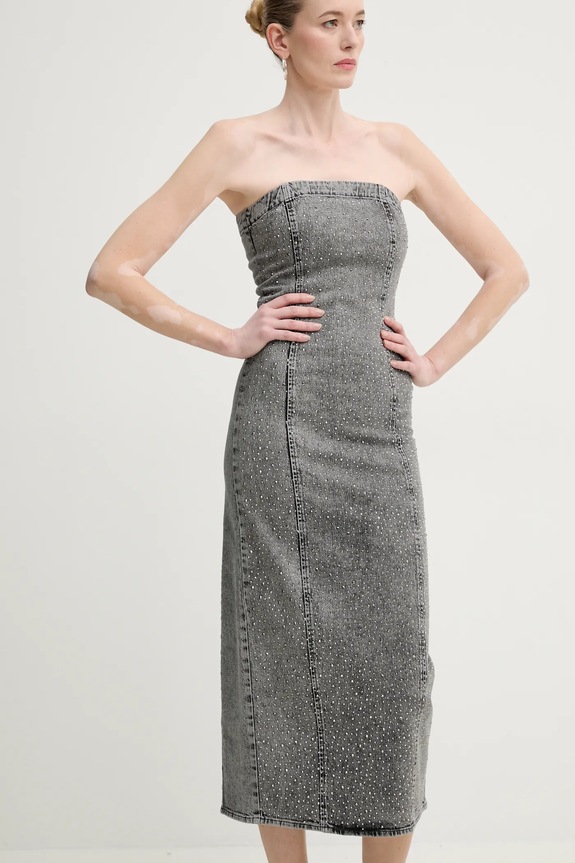 Gestuz farmerruha 10910100 szürke SS25