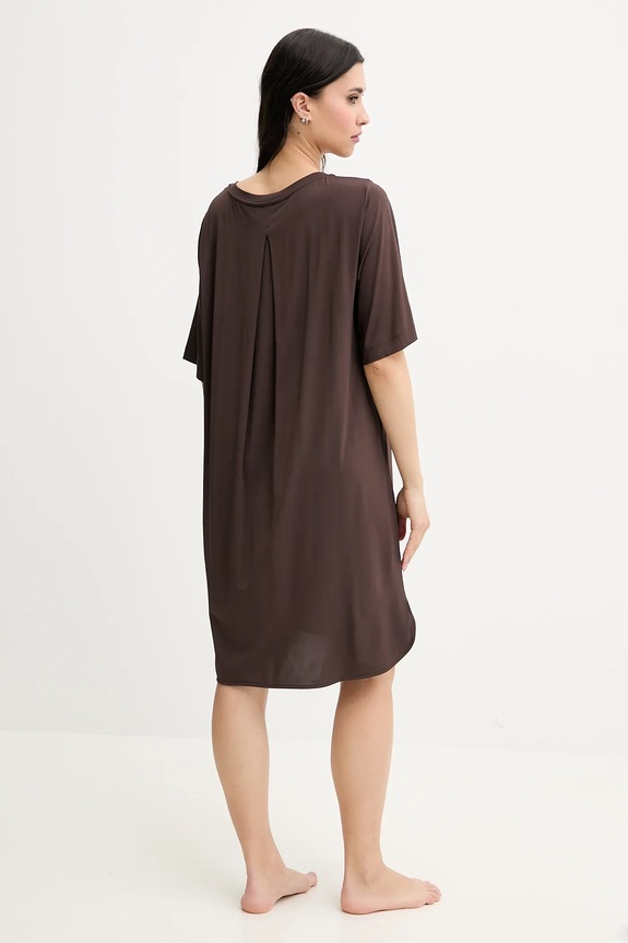 Plážové šaty Max Mara Beachwear 2516621039600 hnedá SS25