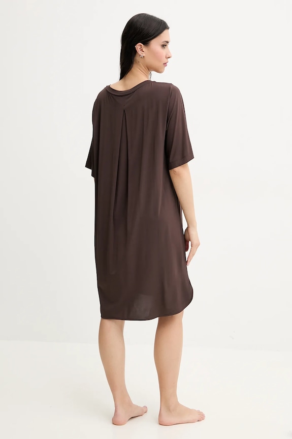 Plážové šaty Max Mara Beachwear 2516621039600 hnedá SS25