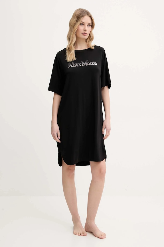 Φόρεμα παραλίας Max Mara Beachwear μαύρο 2516621039600