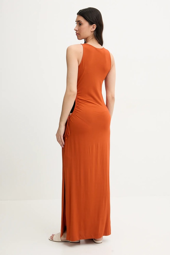 Дрехи Плажна рокля Max Mara Beachwear 2516621049600 оранжев