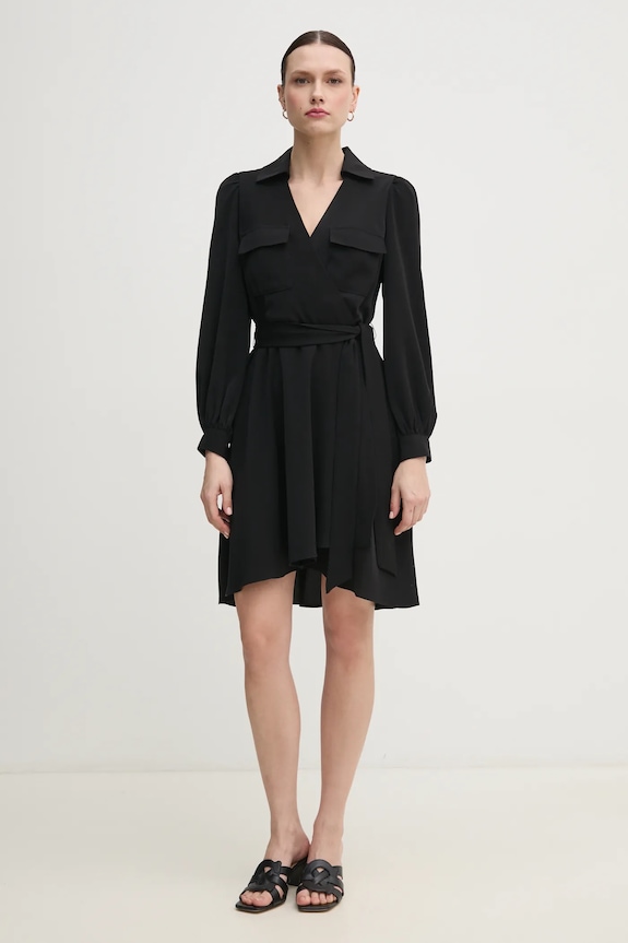 Dkny ruha DD3K7484 fekete SS25