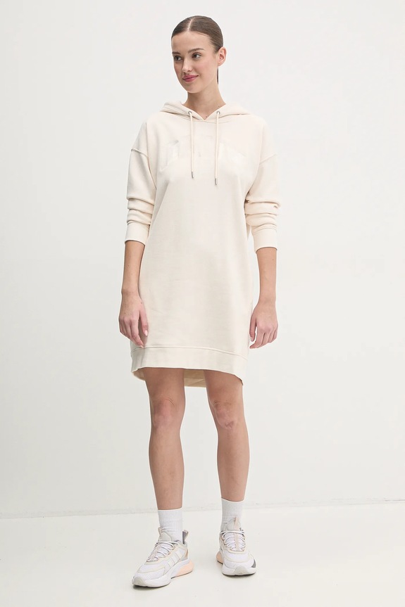Dkny sukienka DP5D4885 beżowy SS25