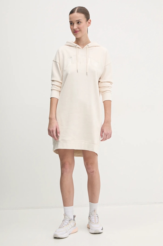 Dkny sukienka DP5D4885 beżowy SS25