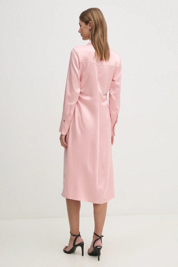 Šaty Dkny DD4KTE31 ružová SS25