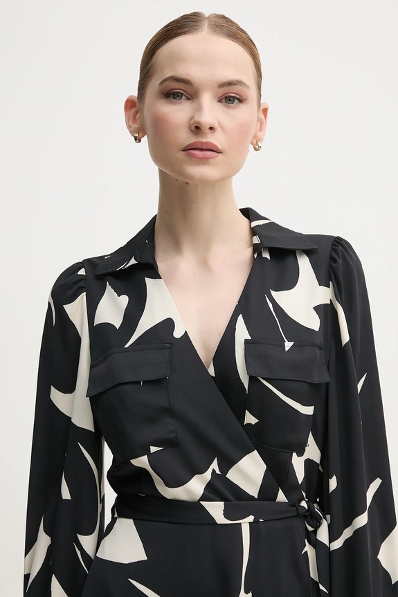 Dkny sukienka czarny DD4KS484