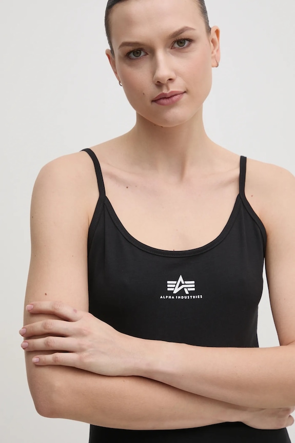 Φόρεμα Alpha Industries μαύρο 116078