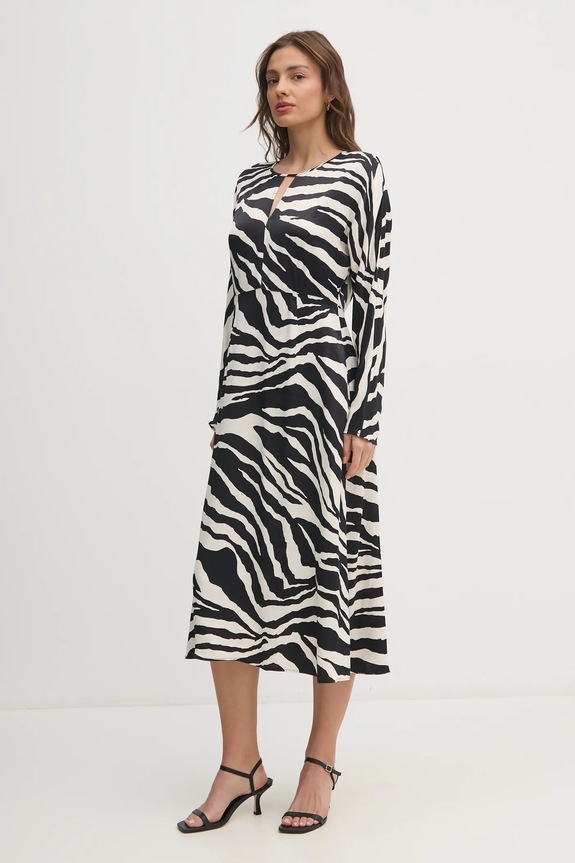 OUI sukienka 90633 czarny SS25
