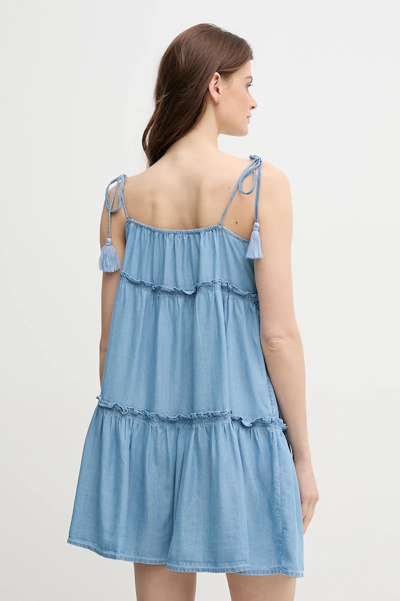 Ρούχα Φόρεμα Pepe Jeans ETTY PL953663 μπλε