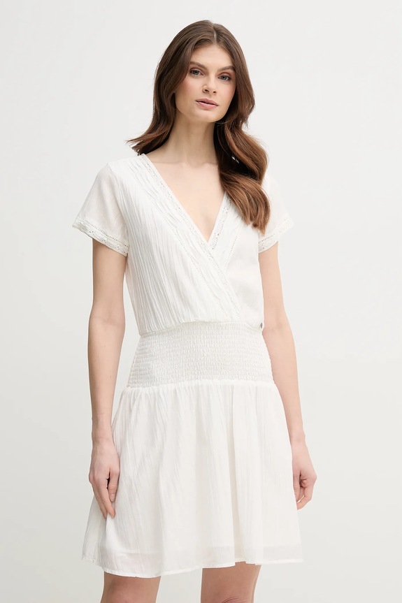 Pepe Jeans ruha DEA gombolós bézs PL953686