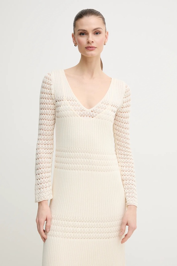 Oblačila Obleka Pepe Jeans PAULINA PL953712 bež