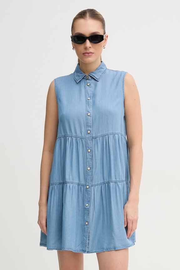 Obleka Pepe Jeans ARYA Mini modra PL953719PG9