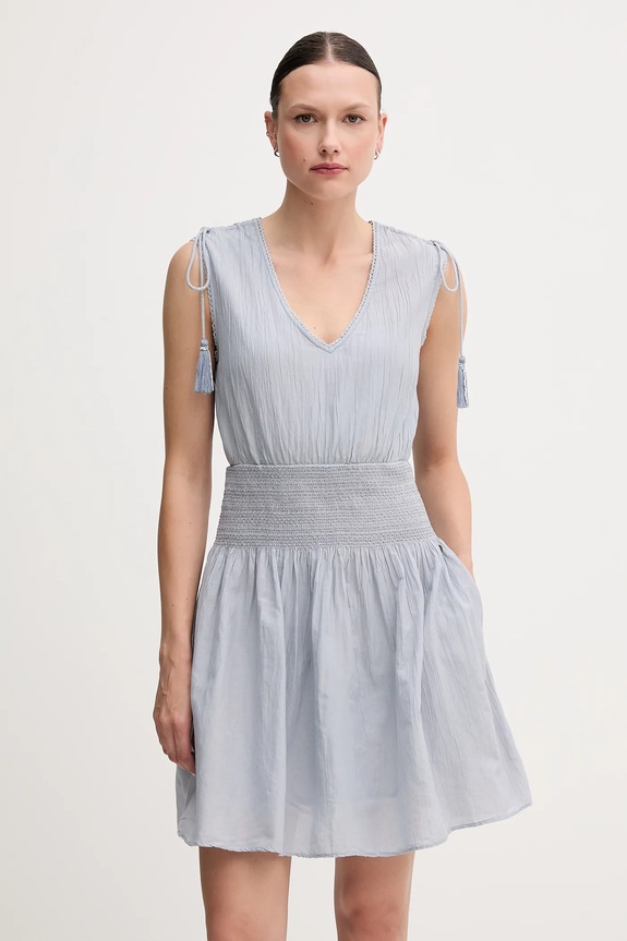 Šaty Pepe Jeans ESTELLA mini modrá PL953740