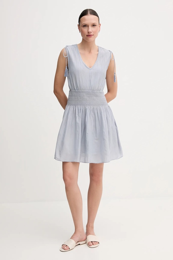 Šaty Pepe Jeans ESTELLA PL953740 modrá SS25