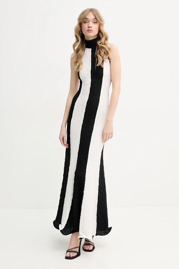 Šaty MSGM maxi černá 3842MDA29Y.257317