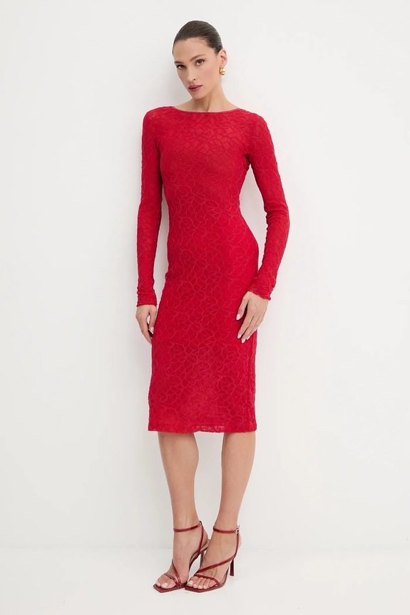 Abbigliamento Pinko vestito 105227.A2M5 rosso