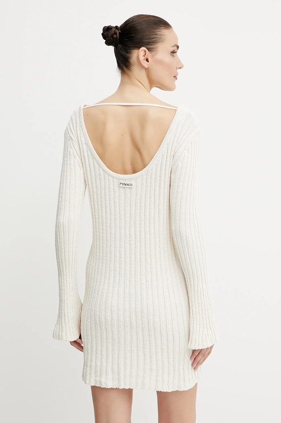 Ρούχα Φόρεμα Pinko 105301.A2N7 μπεζ
