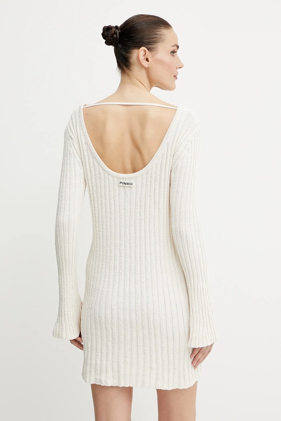 Ρούχα Φόρεμα Pinko 105301.A2N7 μπεζ