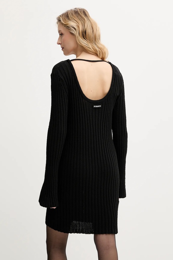 Ρούχα Φόρεμα Pinko 105301.A2N7 μαύρο