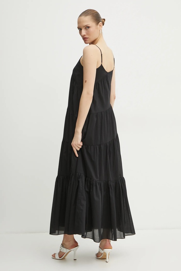 MICHAEL Michael Kors vestito in cotone MR582ID4YJ nero SS25