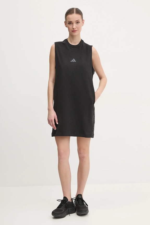 Φόρεμα adidas W AOP Blur JG6226 μαύρο SS25