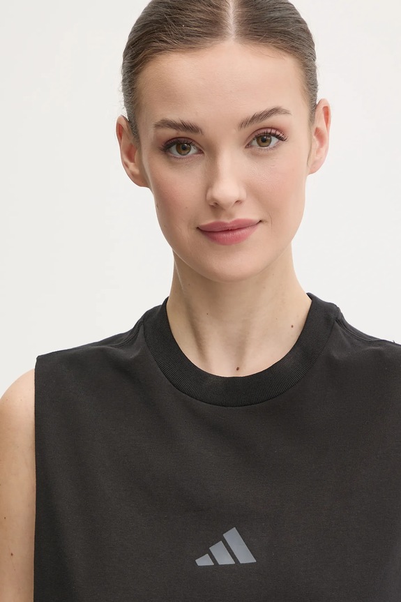 Φόρεμα adidas W AOP Blur μαύρο JG6226